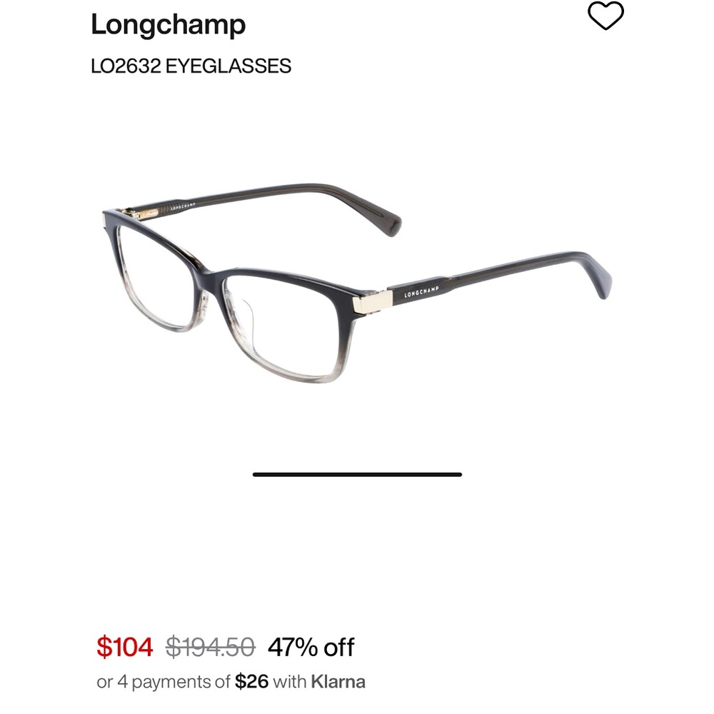 Longchamp Slate Eyeglasses